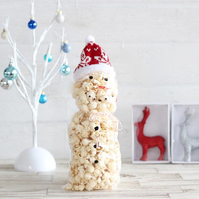 クリスマスのワンコインギフト☆食べられる雪だるまの作り方
