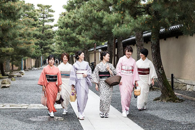 普段着物で楽しむ京都その１　～京都市北区大徳寺周辺～
