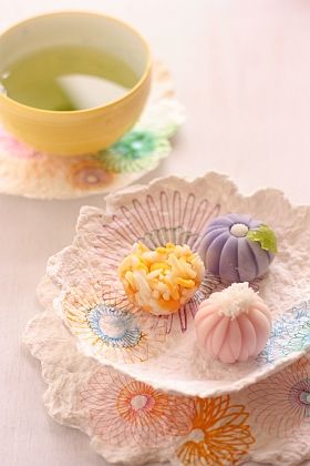 9月9日はラッキーデー！重陽の節句・菊模様の手作り牛乳パックコースター