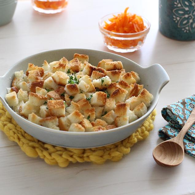 時短＆簡単レシピ♪ 鮭中骨缶でスコップクリームコロッケ