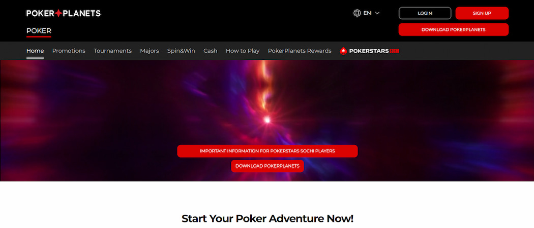 Poker Planets